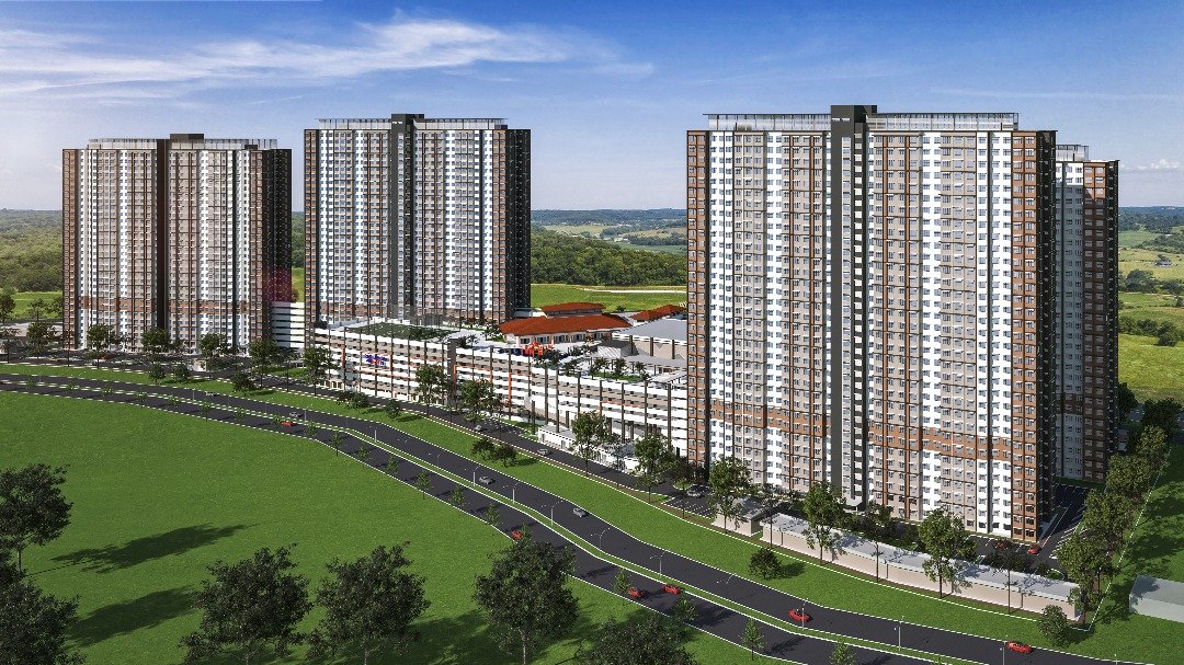 Gambaran artis Residensi Sentral Presint 7 daripada laman pemaju