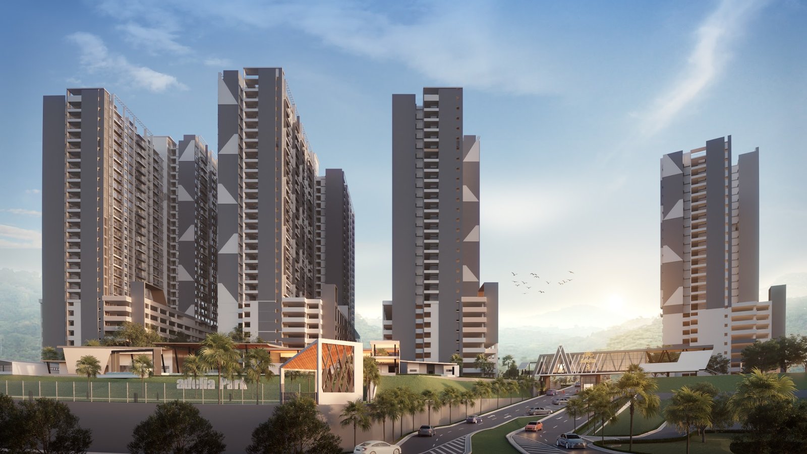 Bahan projek Adelia 3, Bangi Avenue