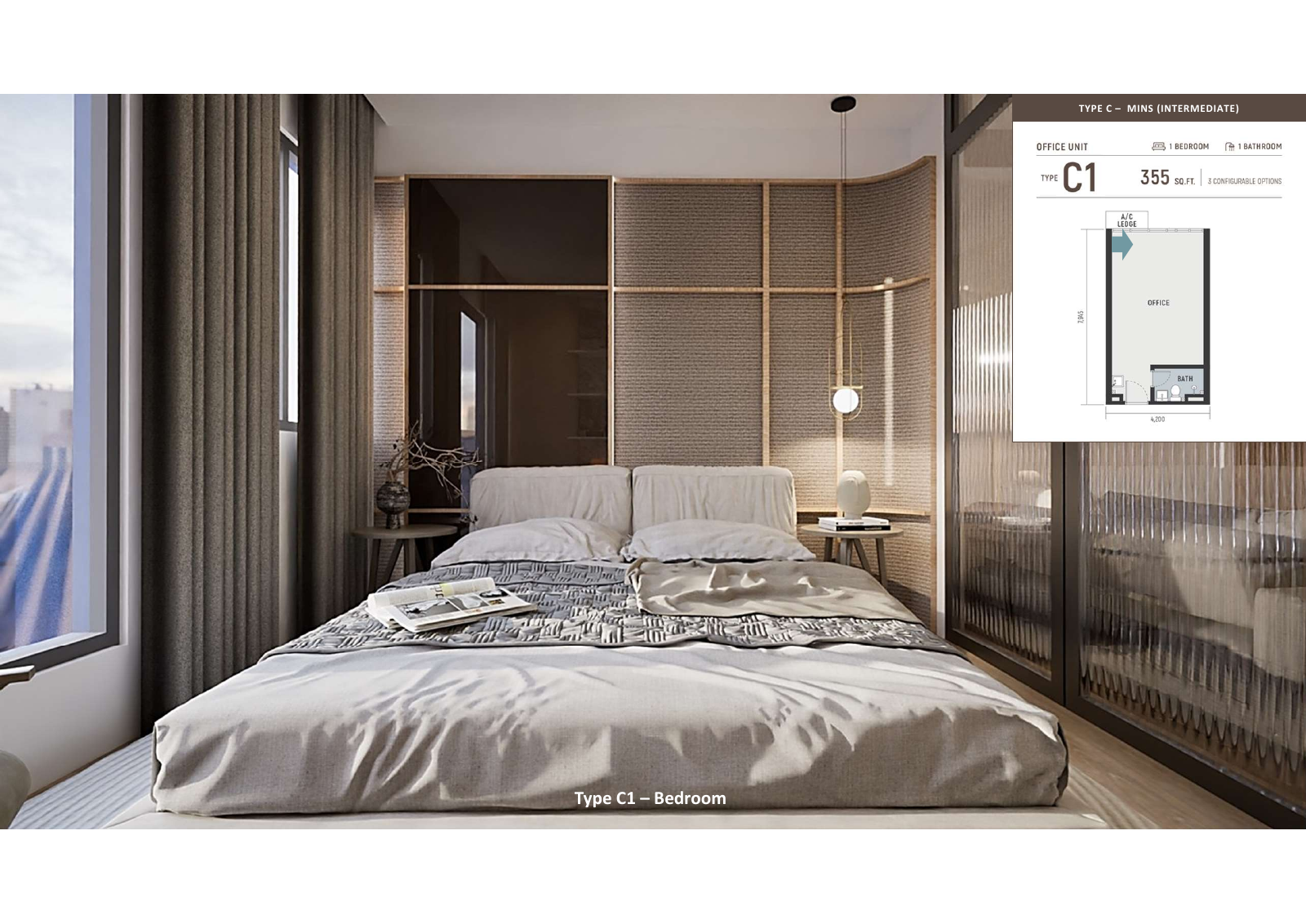 C1 — Bilik tidur — visual sales kit Canopy Hills 2