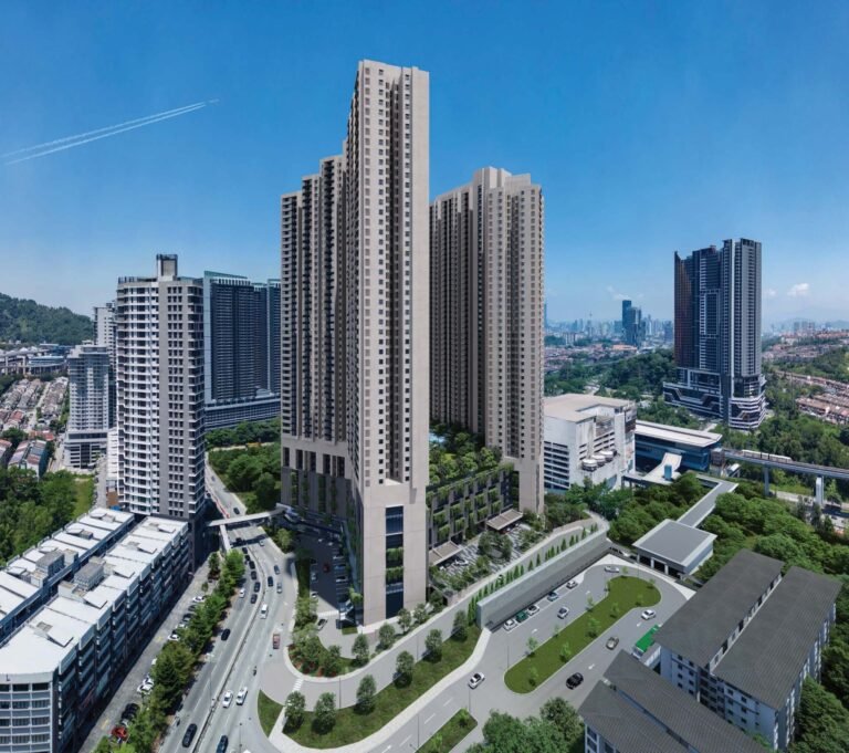 Ilustrasi rasmi UEM Sunrise · The Connaught One