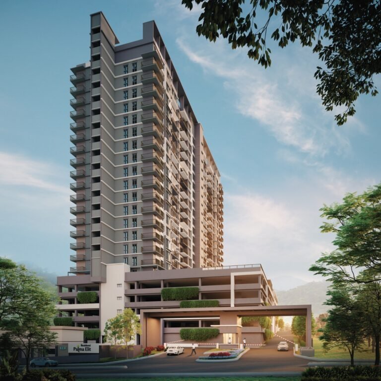 Ilustrasi rasmi KEB · Palm Elite Residence
