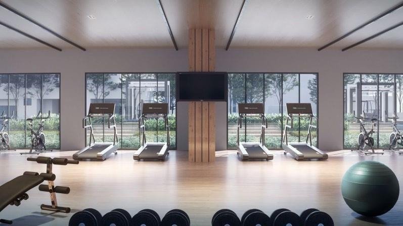 Ilustrasi pemaju · Gimnasium Traders Park