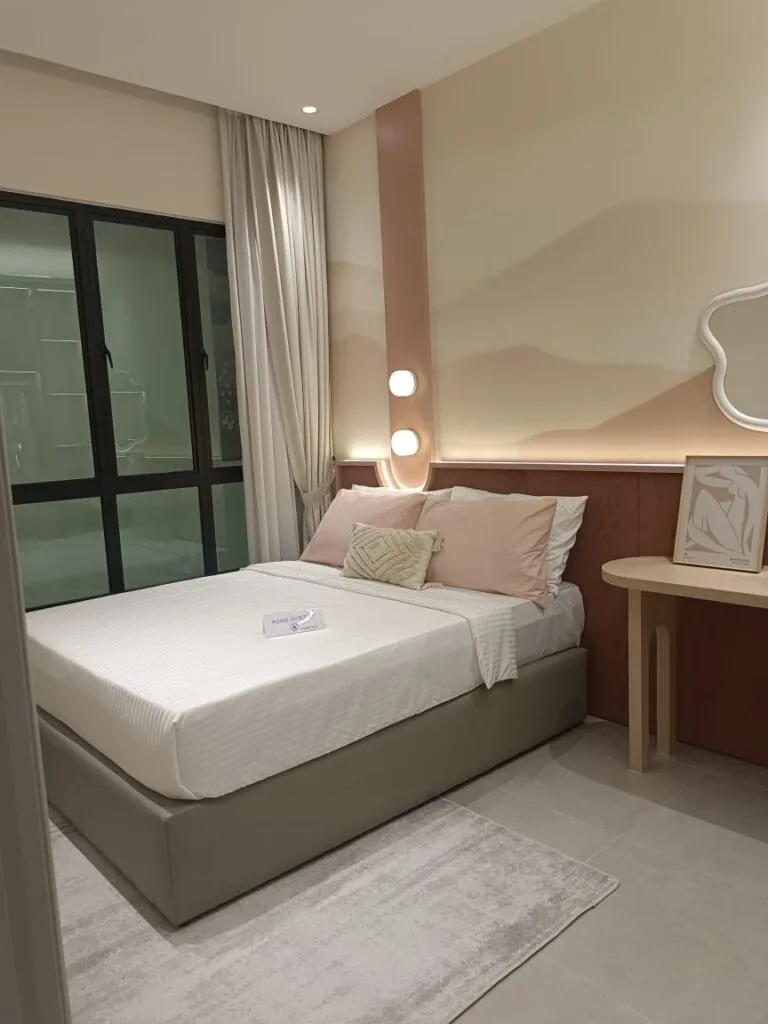 Bilik tidur rumah contoh D’Parc