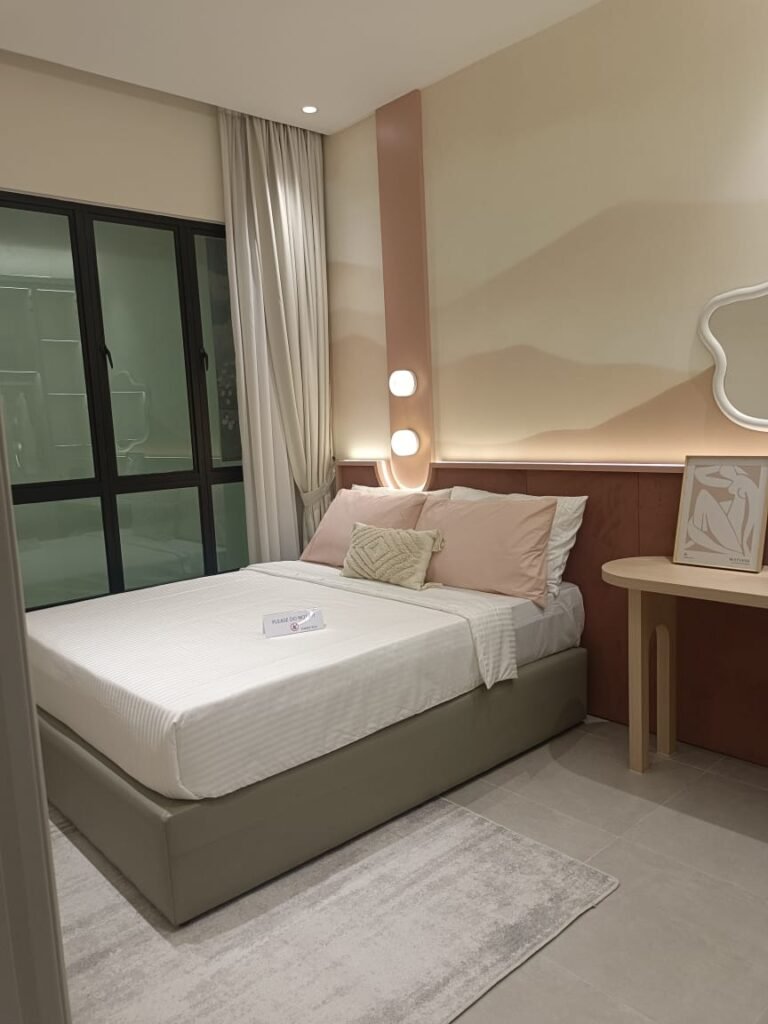 Bilik tidur rumah contoh D’Parc