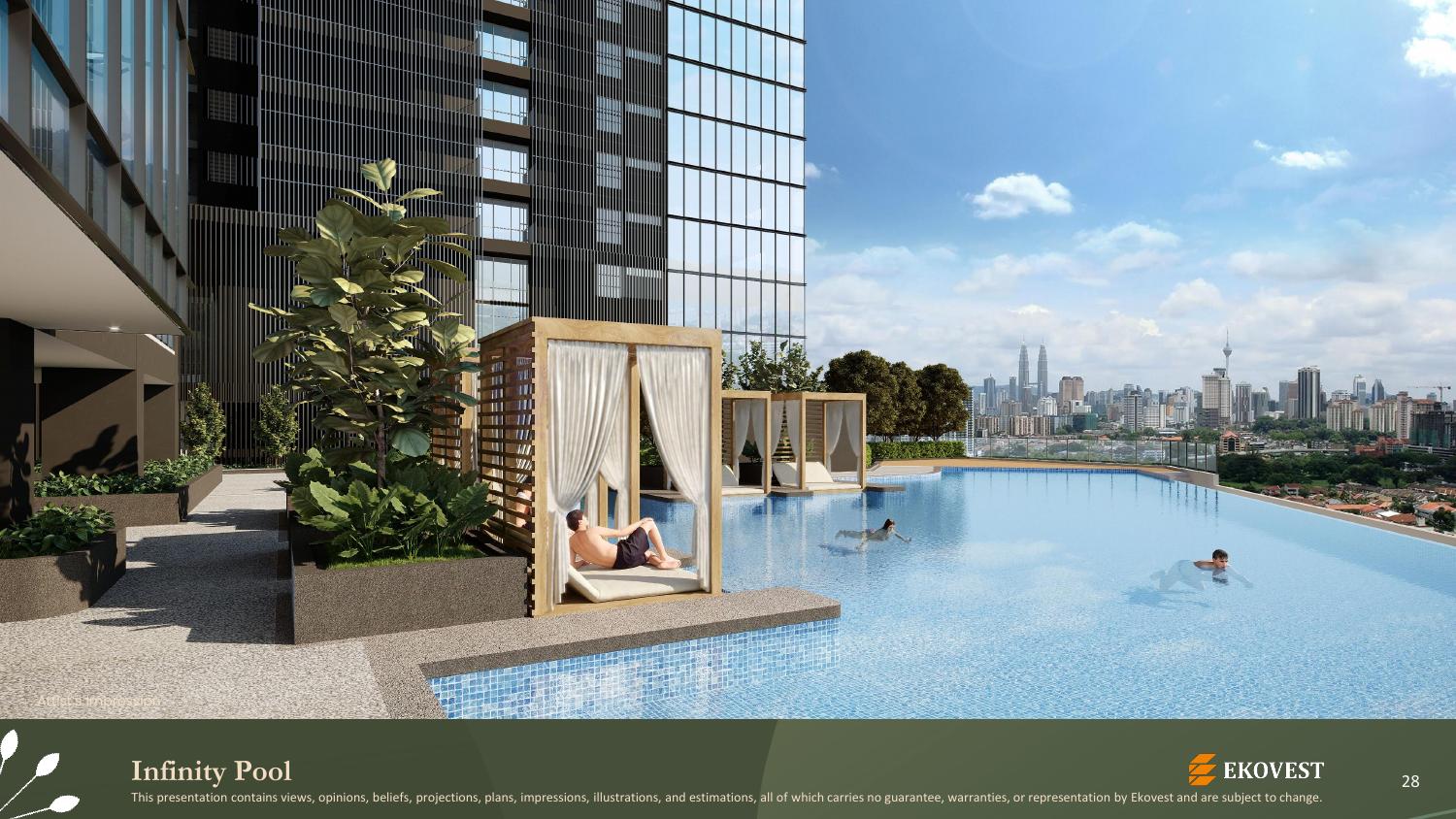 Gambaran artis infinity pool EkoTitiwangsa