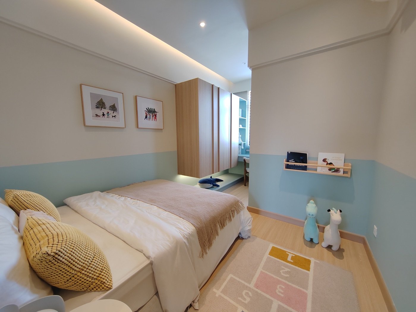 Foto rumah contoh Kamelia: bilik tidur kedua
