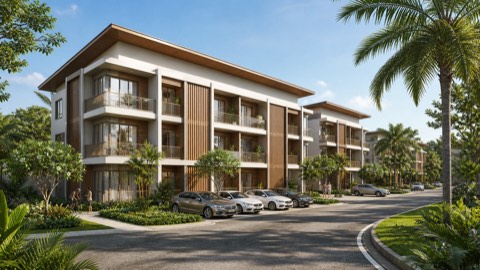 Residensi Pinang — Bandar Hillpark — Ilustrasi AI — bukan gambaran sebenar projek