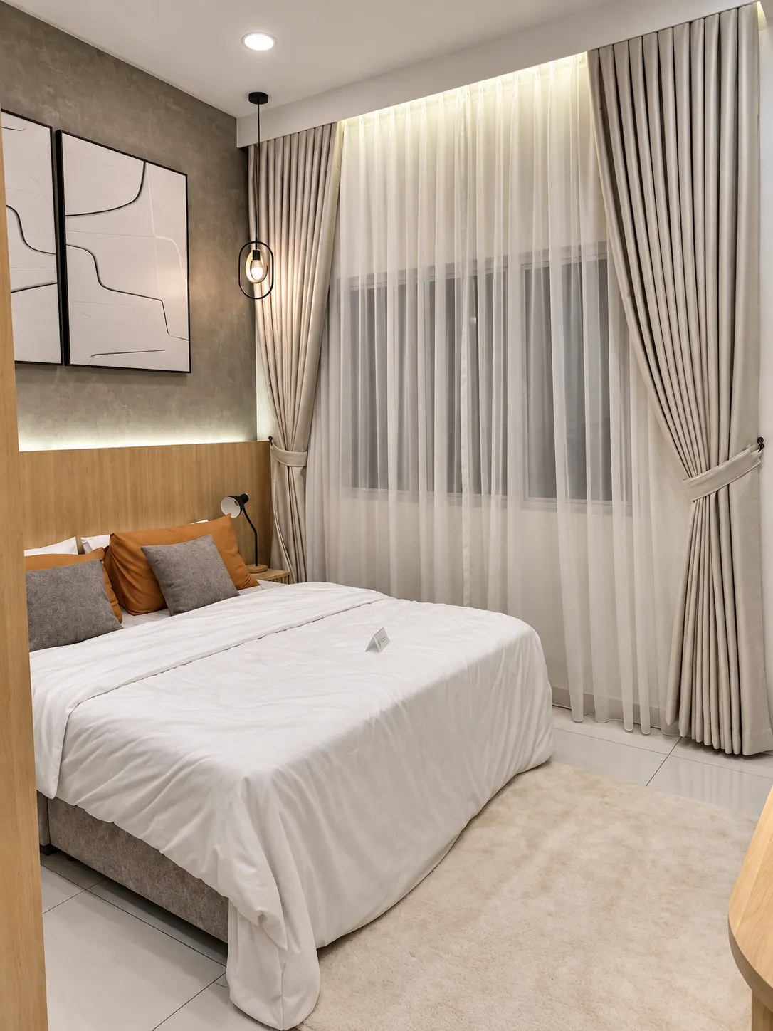 Bilik tidur unit contoh Residensi Naluri Cheras