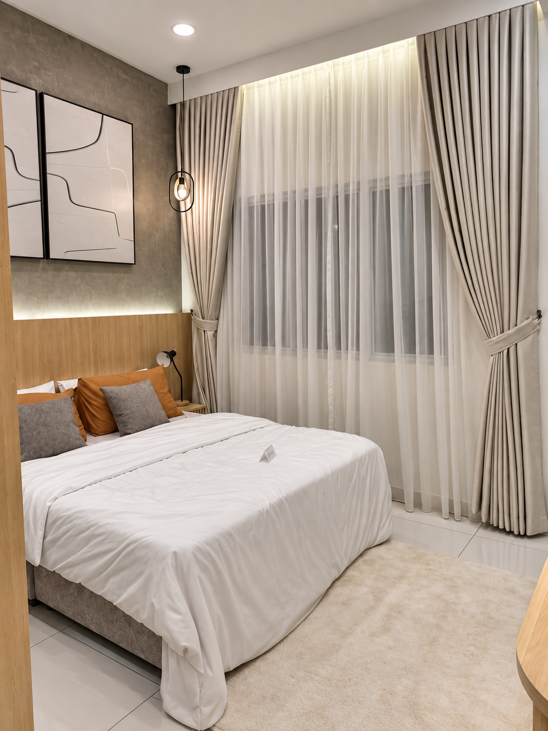Bilik tidur unit contoh Residensi Naluri Cheras