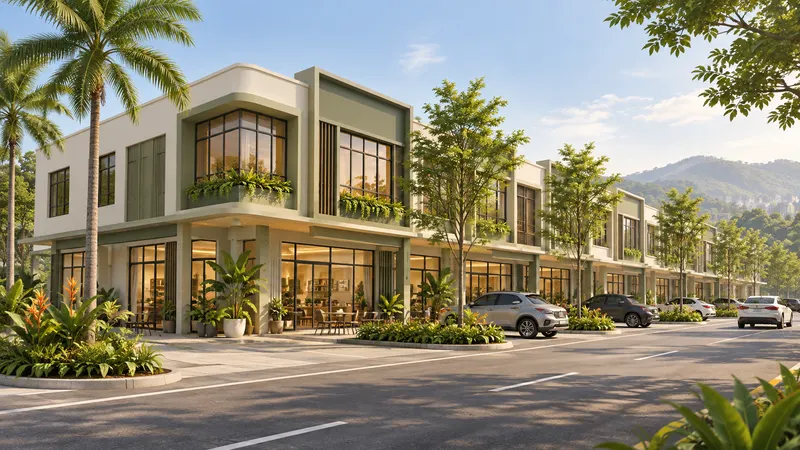 Kita Avenue Square — Cybersouth — Ilustrasi AI umum — bukan reka bentuk projek