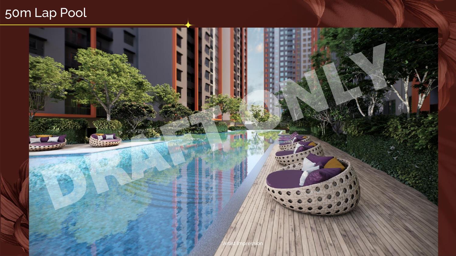 Gambaran artis kolam renang 50 meter Sena