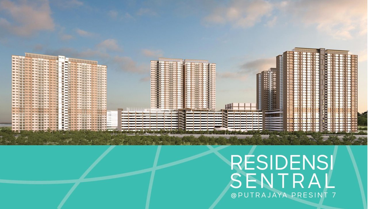 Pelan lokasi Residensi Sentral Putrajaya