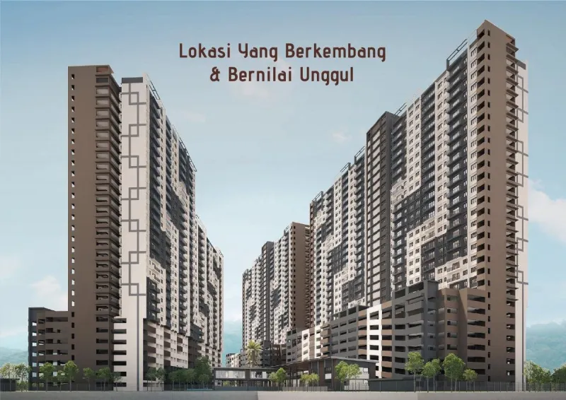 RSKU Residensi Jati @ Serene Heights — Bangi–Kajang — Visual pemasaran — bukan foto tapak semasa