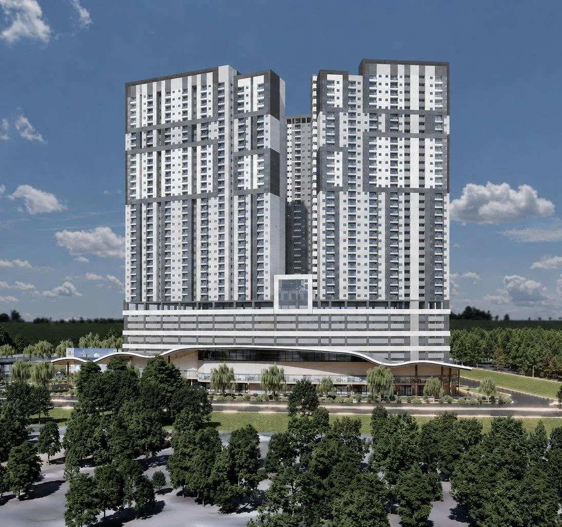 Gambaran artis Residensi Perdana 1 daripada sales kit projek
