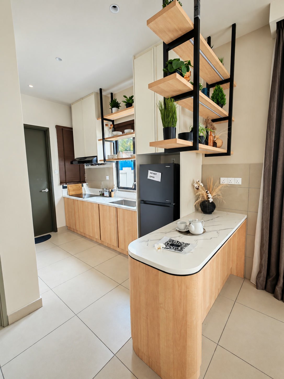 Dapur rumah contoh